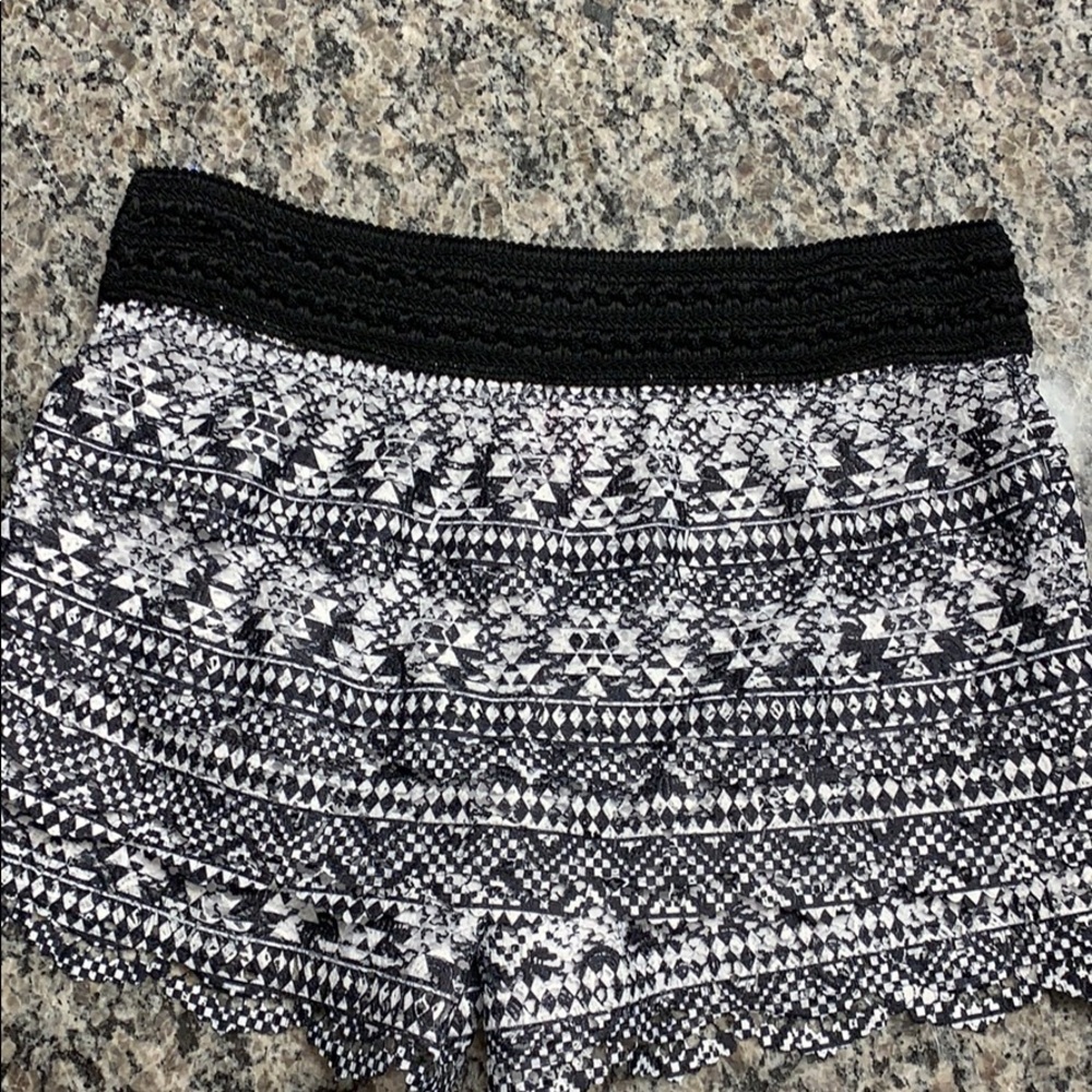 Lace shorts